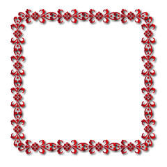 frames in vintage style with elements of ornament, art, pattern, background, texture