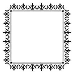 frames in vintage style with elements of ornament, art, pattern, background, texture