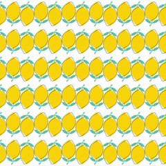Summer fruit Background pattern
