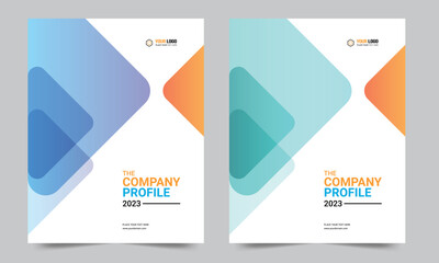 Cover design for annual report and business catalog, magazine, flyer or booklet. Brochure template layout. A4 cover vector EPS-10