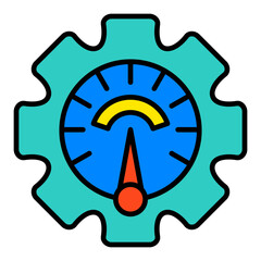 Productivity Filled Line Icon