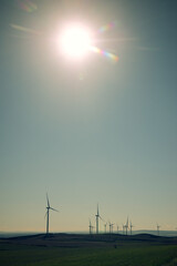 Wind turbines for electric power production