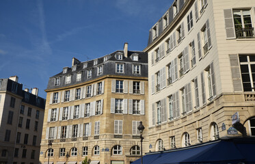 Place de l'Odéon à Paris. France