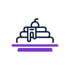 pancake icon for your website, mobile, presentation, and logo design.