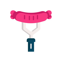 sausage icon for your website, mobile, presentation, and logo design.