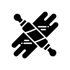 rolling pin icon for your website, mobile, presentation, and logo design.