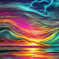 Obraz premium Backgrounds Neon 2023 