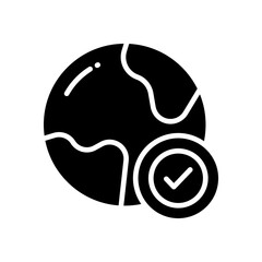 earth icon for your website, mobile, presentation, and logo design.