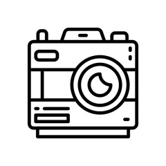 photo camera icon for your website, mobile, presentation, and logo design.