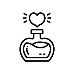 Obraz premium love potion icon for your website, mobile, presentation, and logo design.
