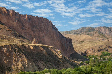 Ancient temple of Noravank in southern Armenia. religion