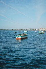 Barco na Gamboa, em Salvador