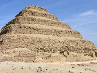 Giza in Egypt, ancient pyramids and temples