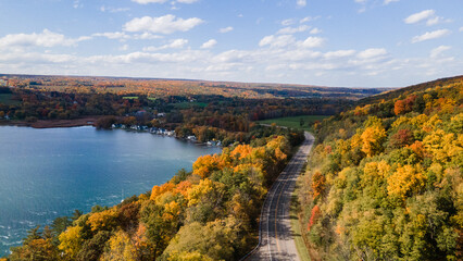 Fall on Keuka Lake New York