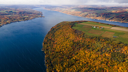 Fall on Keuka Lake New York