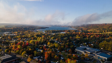 Fall on Keuka Lake New York