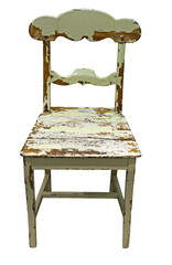  old green wooden chair © Pink Badger