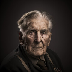 Portrait of a World War II Veteran