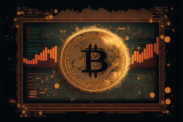 Bitcoin technical analysis, Market trends. Crypto traiding