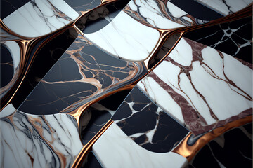 Marble Texture Geometric: High Definition 4K Image of an Expensive Octane-Inspired Design