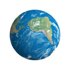 south america seen from space