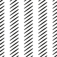 seamless abstract hand drawn pattern with strokes