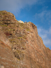 Fototapeta premium Sunny cliffs on madeira island