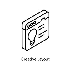 Creative Layout Vector Isometric Outline icon for your digital or print projects.