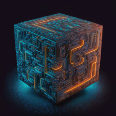 Blockchain technology ecosystem. Mining. 