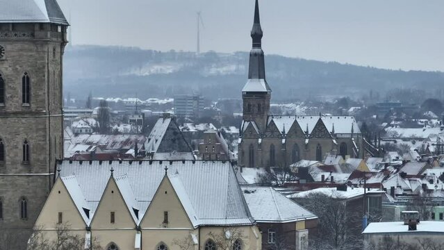 Osnabr&uuml;ck im Schnee