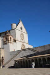 Fototapeta premium The Church Basilica San Francesco in Assisi, Umbria Italy