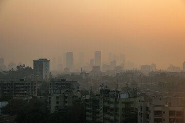 Mumbai skyline from Kurla