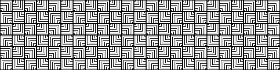 Dark black geometric grid background. Modern dark abstract vector texture.