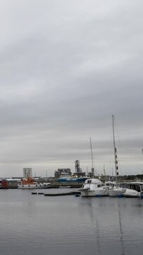 Verticel Timelapse of  the coast of western Norway