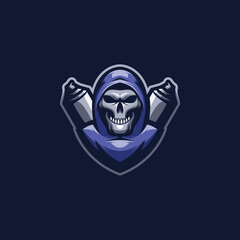 Skull Mascot Design