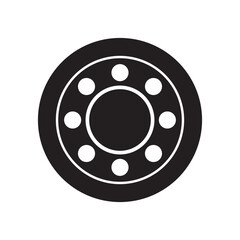 bearing icon logo vector design template