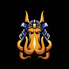 Octopus Mascot Design