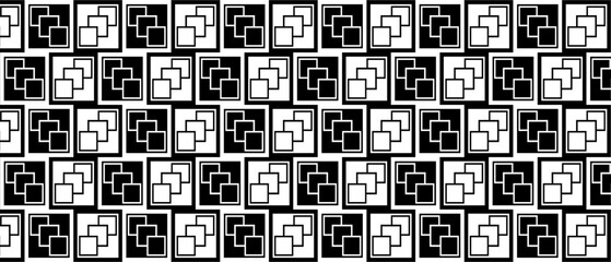 Dark black geometric grid background. Modern dark abstract vector texture.
