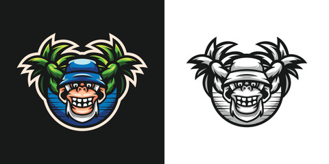 Yeti Mascot Logo Design