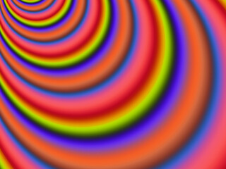 Round shapes, circles, lights, round forms, abstract background