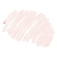Water colour pink pastel brush strokes no background png 300 dpi 