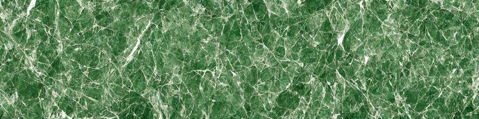 Fototapeta premium Panoramic image of green marbled granite made to look like photorealism by generative AI