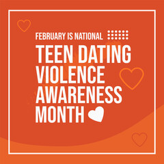 National Teen Dating violence awareness month