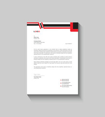 Modern and Style Business Letterhead Design