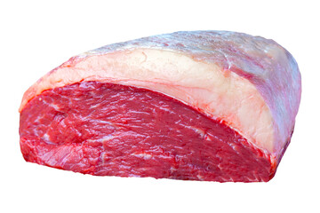 Raw Picanha, Traditional Brazilian meat cut Picanha
