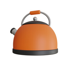 Tea Kettle 3D Icon