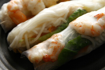 Thailand Fresh spring roll for lunch