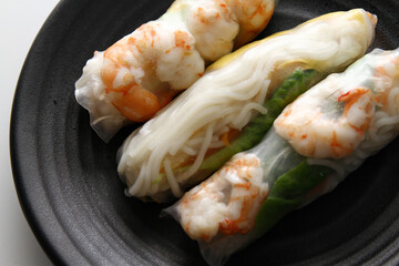 Thailand Fresh spring roll for lunch