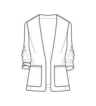 Geometral Blazer