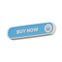 Buy Now Button 3D Illustration